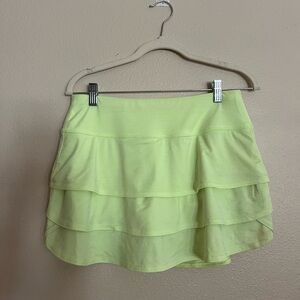 Yellow Athleta Girl Swing Skort Size Small
